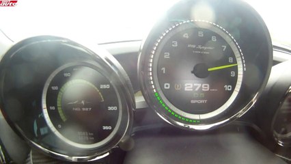 0-333 km-h Porsche 918 Spyder Acceleration Launch Control Test sport auto