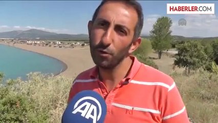 "Doğal klima" ortamında plaj keyfi -