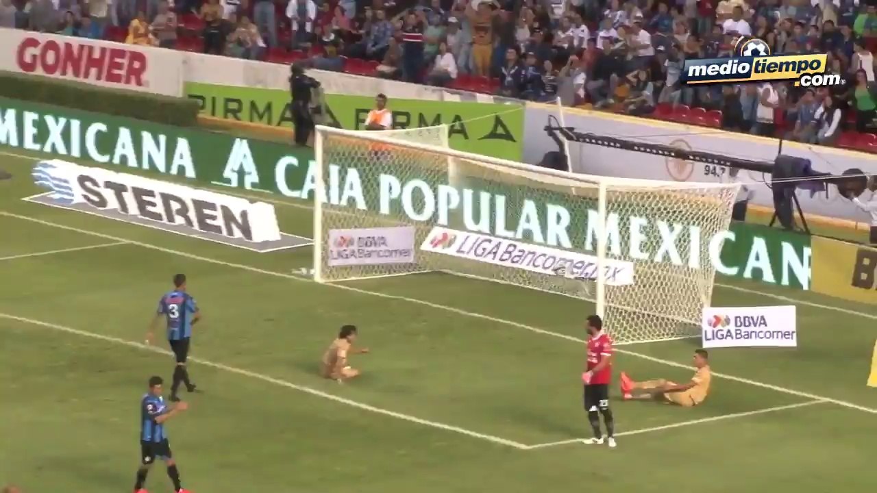 Goles del: Querétaro Vs. Pumas ( 1 - 3 )