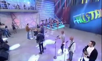 TV Globo 2014-07-20 Turma do Pagode no Faustão (3)