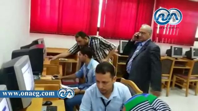 شاهد || الهدوء يسود مكتب تنسيق القبول بجامعة القناة في أول أيام التنسيق