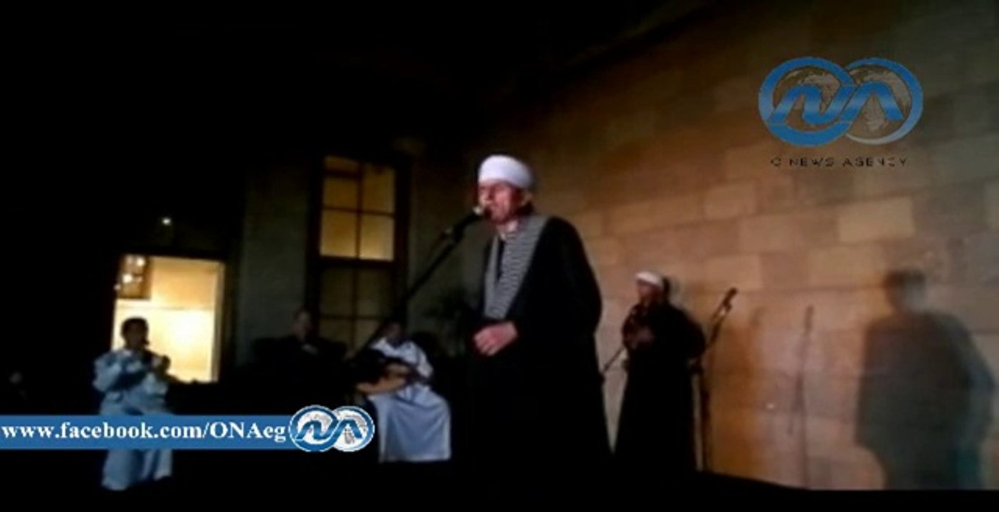شاهد ||  ابتهالات الشيخ جودة كامل ببيت السحيمي بالحسين