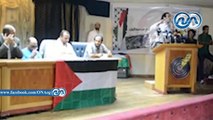 شاهد|| كلمة عمرو حمزاوى بمؤتمر القوى الثورية لدعم فلسطين