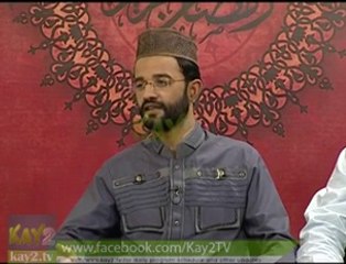 Complete Interview & Tilawat @ Qari Muhammad Zeeshan Haider @ Kay2 TV Program SARG P#3 (12-07-2014)