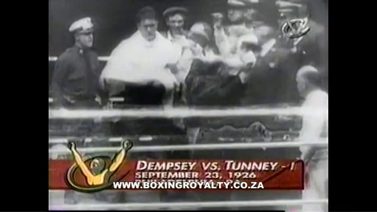 1926 - JACK DEMPSEY VS TUNNEY I
