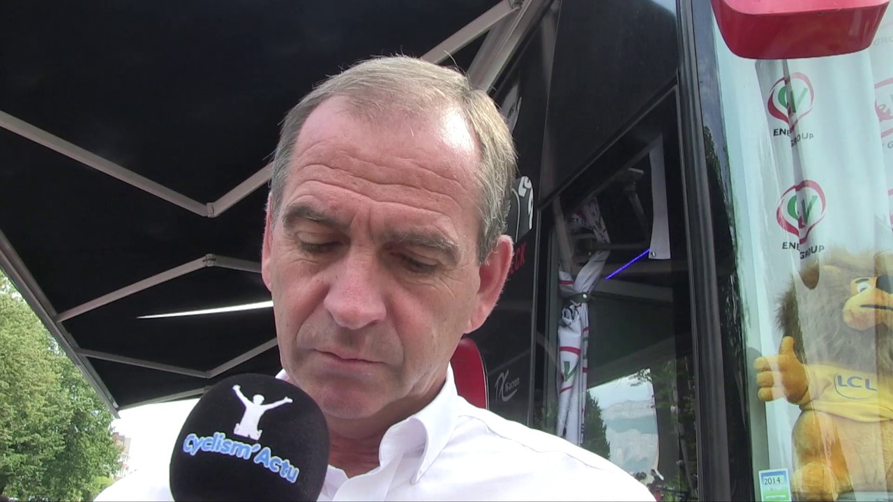 Tour de France 2014 - Etape 14 - Marc Sergeant : Van den Broeck dangeureux ? Mouais !"