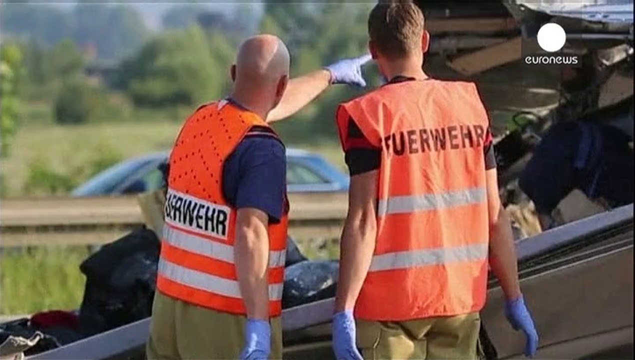 Several killed and scores injured in Germany bus crash