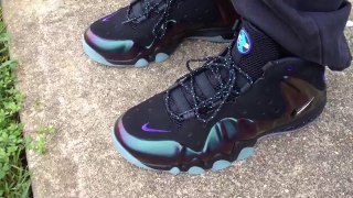 Cheap Nike Air Max Shoes free shipping,Cheap Nike barkley posite max eggplant on feet