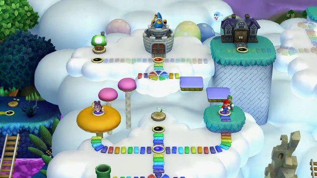 New Super Mario Bros. U - Paradis Chantilly - 7-3 : Mont Vertigo