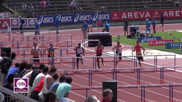 Finale 110 m haies Juniors