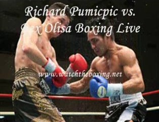 Live Boxing Richard Pumicpic vs Rex Olisa