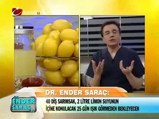 Limon ve sarımsak kürü
