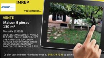 A vendre - maison/villa - Marseille (13010) - 6 pièces - 130m²