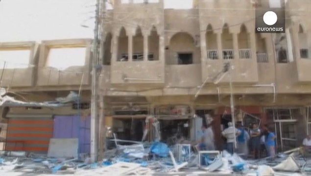 Bağdat bombalı araba saldırıları ile kana bulandı