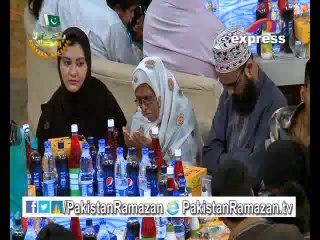 20th Iftari Iftar Aamir ke sath in Pakistan Ramazan 19-7-2014 Part 11