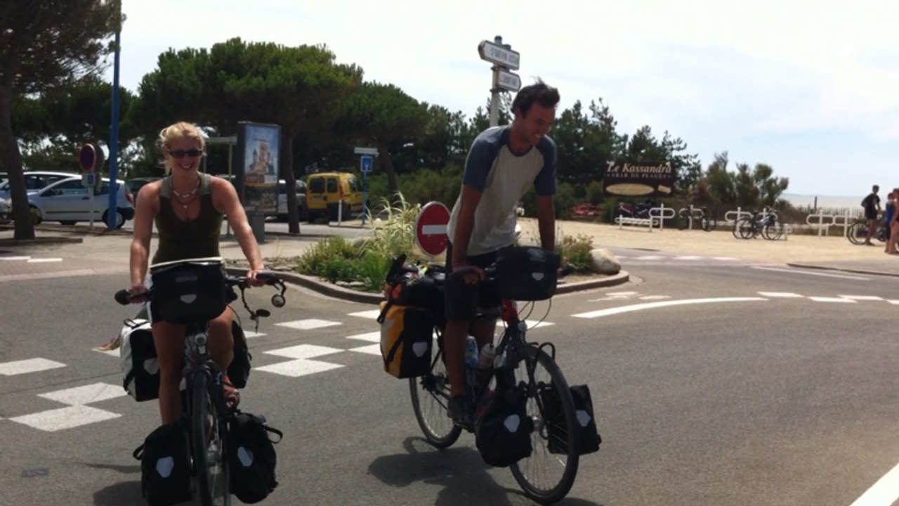 Nico et Marie, un petit tour du monde des déchets à vélo.