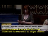 Israël, Coup de Gueule d'une députée irlandaise, Clare Daly (16/07/14)