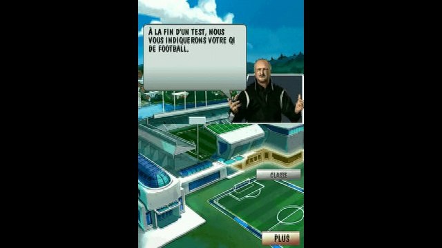 Football Academy, test de connaissances