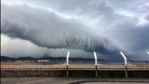 19 Julio las tormentas descargan sobre Asturias