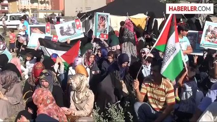 Van'da, BM Yüksek Komiserliği Önünde İsrail Protestosu 2