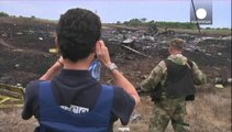 MH17: OSCE observers visit Ukraine crash site