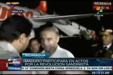 Video herunterladen: Asiste el presidente Maduro a los festejos de la Revolución sandinista