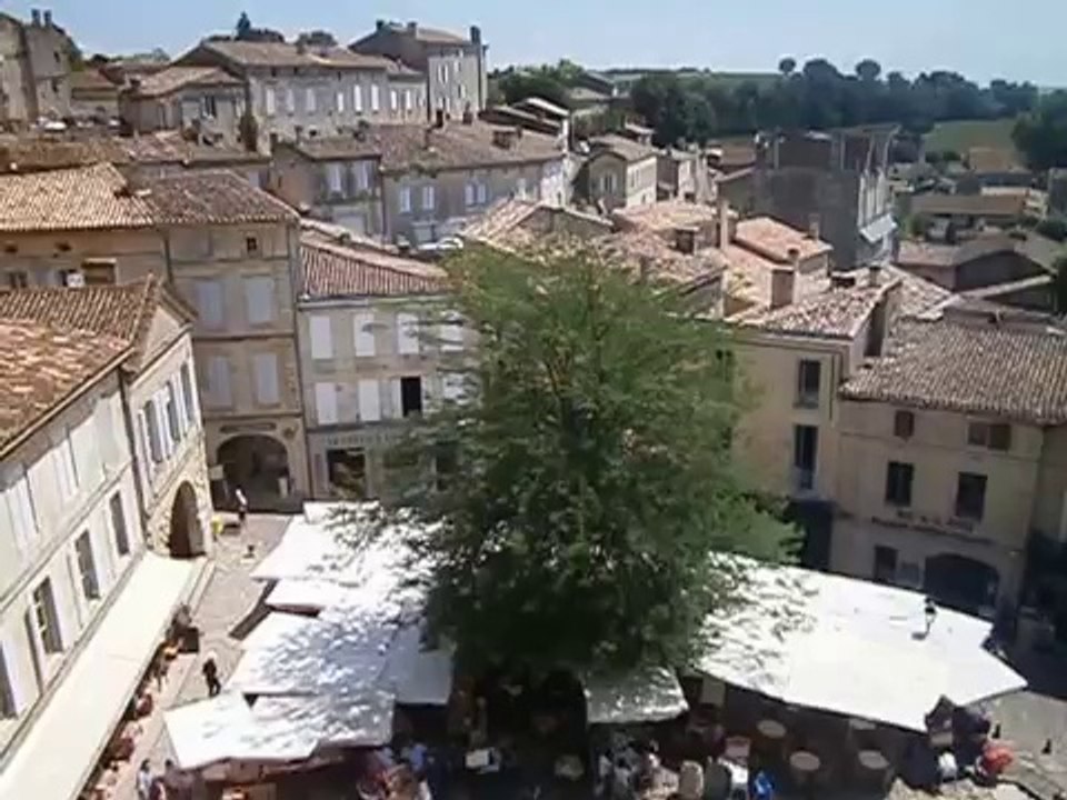 Saint-Emilion, village médiéval, en Gironde.