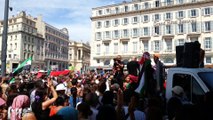 Manif soutien à Gaza à Marseille