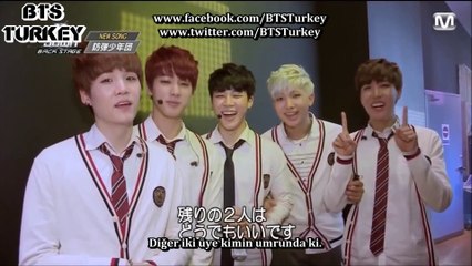 [25.04.2014] Bangtan - M-Net Japan Backstage (Türkçe Altyazılı)