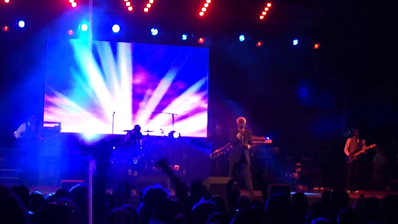 BILLY OCEAN "Caribbean Queen" at Let's Rock, Southampton, 2014.