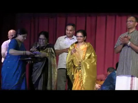 SAPNA: EKAAHAM: 24 HOURS OF VEENA VAADHANAM: SRIKALAPURNA SMT. RAJESWARI PARITI: FELICITATION