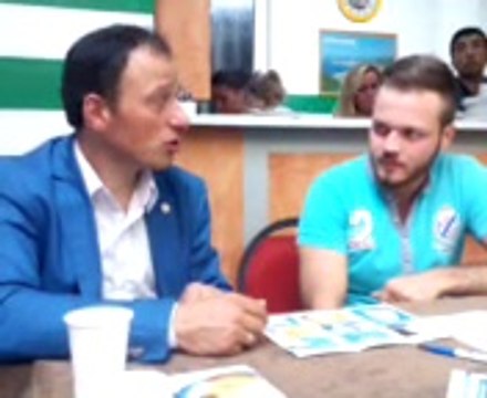 UETD Mülheim an der Ruhr, Secim calismalari - Secim bilgilendirmesi Baskan Ahmet Günaydin -19.07.2014- Giresunlular uyum dernegi Mülheim