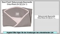 Comparison Shopping Babynomade Baumwolle Grau-Rosa (Größe 1)