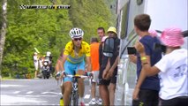 Nibali closes on title, Majka takes stage