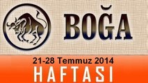 BOĞA Burcu HAFTALIK Burç ve Astroloji Yorumu videosu,  21 - 27 Temmuz 2014, Astroloji Uzmanı Demet Baltacı