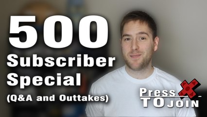 PressToJoin 500 Subscriber Special