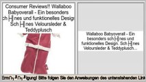 G�nstige Angebote Wallaboo Babyoverall - Ein besonders schönes und funktionelles Design. Schönes Veloursleder & Teddyplusch