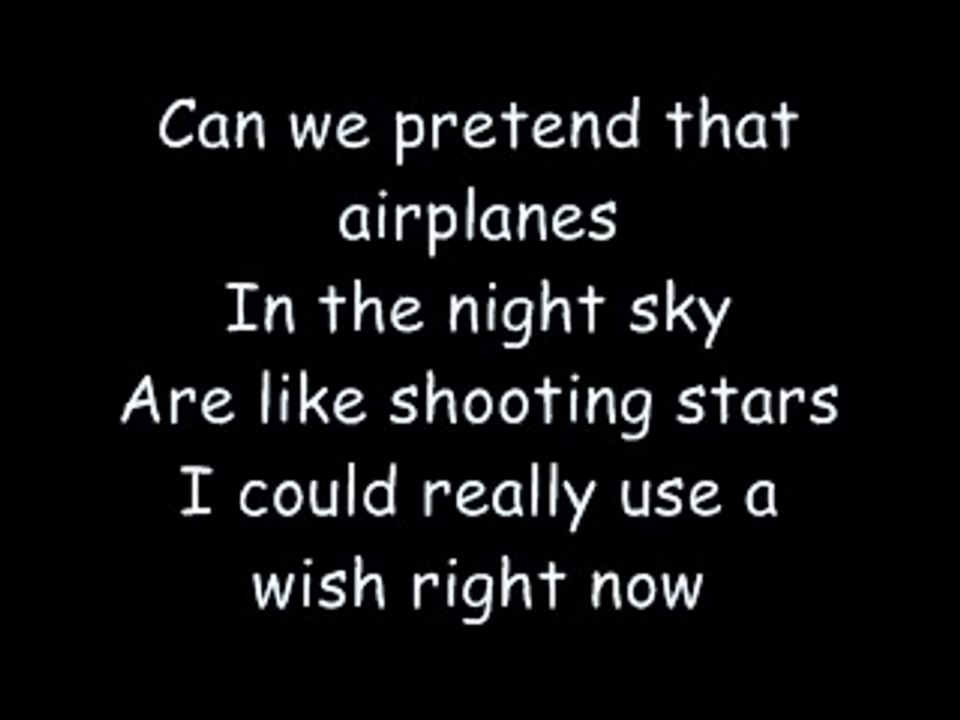Airplanes - B.O.B ( lyrics )