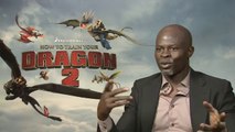 How To Train Your Dragon 2 Interview - Djimon Hounsou (2014) - DreamWorks Animation Sequel HD