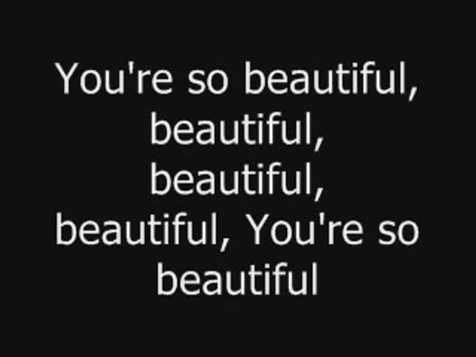 akon - beautiful (lyrics on screen)