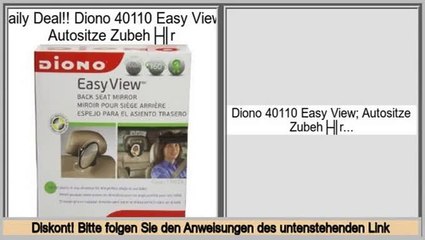 Am besten bewertet Diono 40110 Easy View; Autositze Zubehör