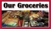Our Groceries: Aldi, Walmart & Sams Club