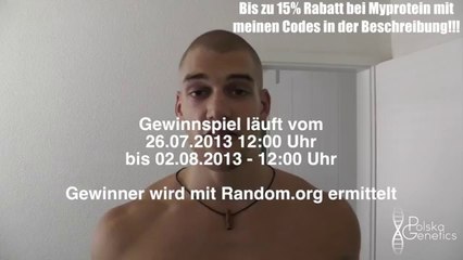 Gewinnspiel_ 2 Mal einen 40 Euro MyProtein Gutschein gewinnen!!