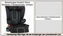 Die besten Angebote Diono Monterey 2 Kinderautositz; schwarz