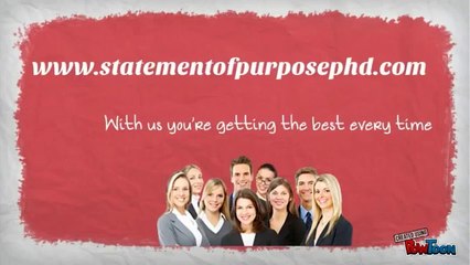 statement of purpose phd