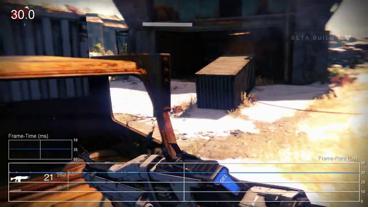 Destiny Beta - Single-Player Frame-Rate Tests