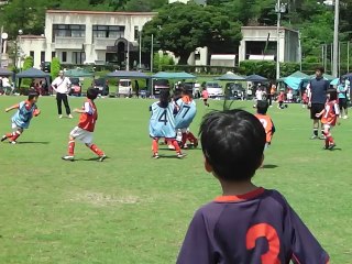 2012-07-20　宝達志水サッカー大会　河北台(１年)VS高松B