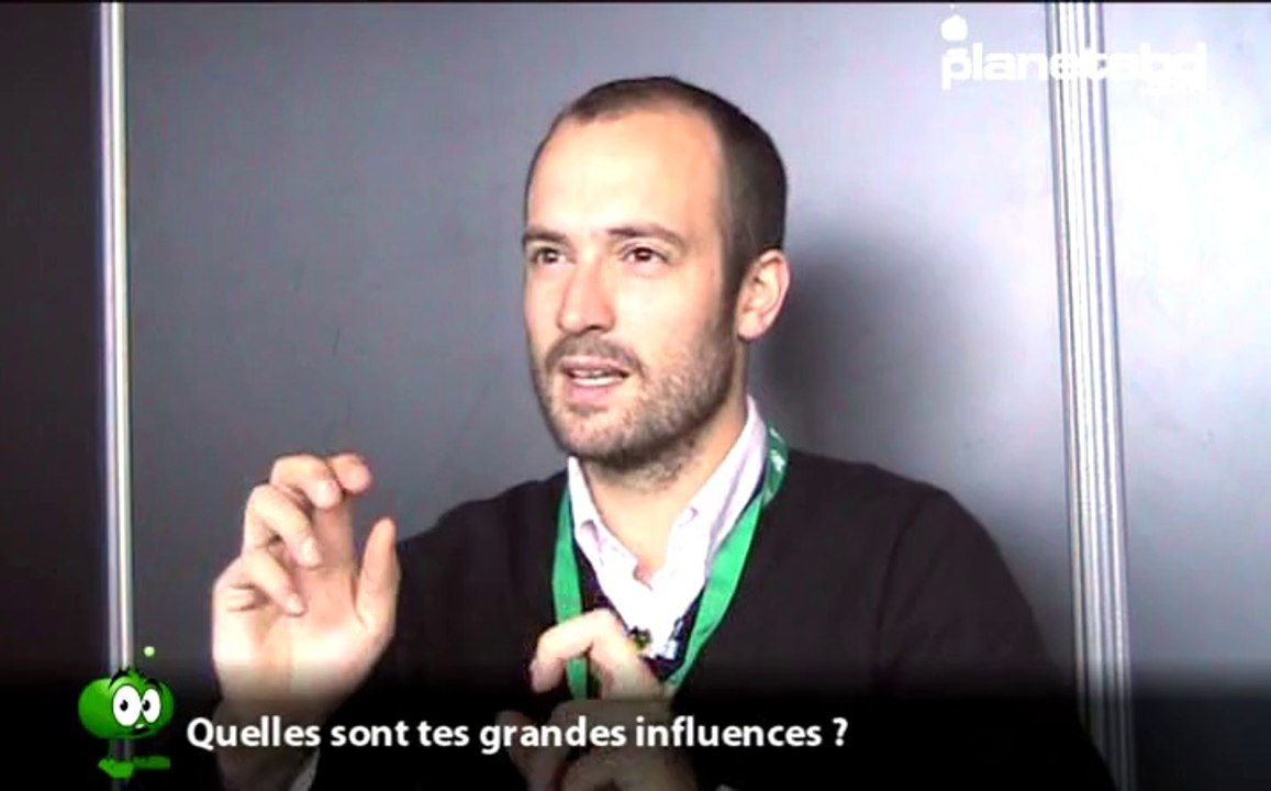 Léonard Chemineau en interview pour planetebd.com