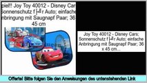 Angebote heute Joy Toy 40012 - Disney Cars; Sonnenschutz für Auto; einfache Anbringung mit Saugnapf Paar; 36 x 45 cm
