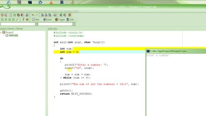 C Programming Tutorial # 22 - do-while loop - Part 2